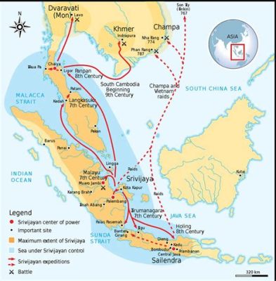 The Founding of Srivijaya: A Maritime Empire Blossoming on Southeast Asian Trade Routes