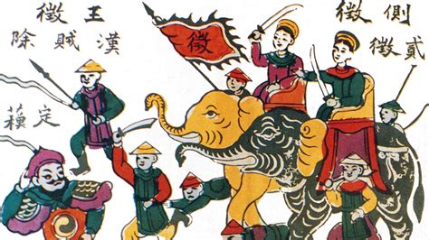 The Trung Sisters' Rebellion: A Triumph of Female Resistance Against Chinese Rule and a Symbol of Vietnamese National Identity